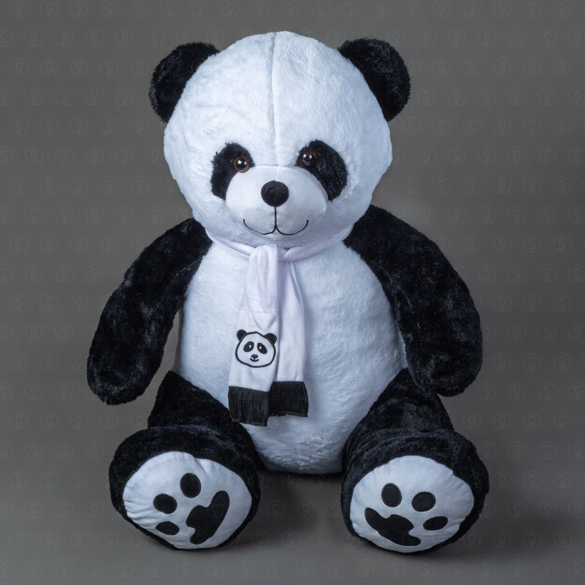 Мягкая игрушка "Панда в шарфе" 80 см.