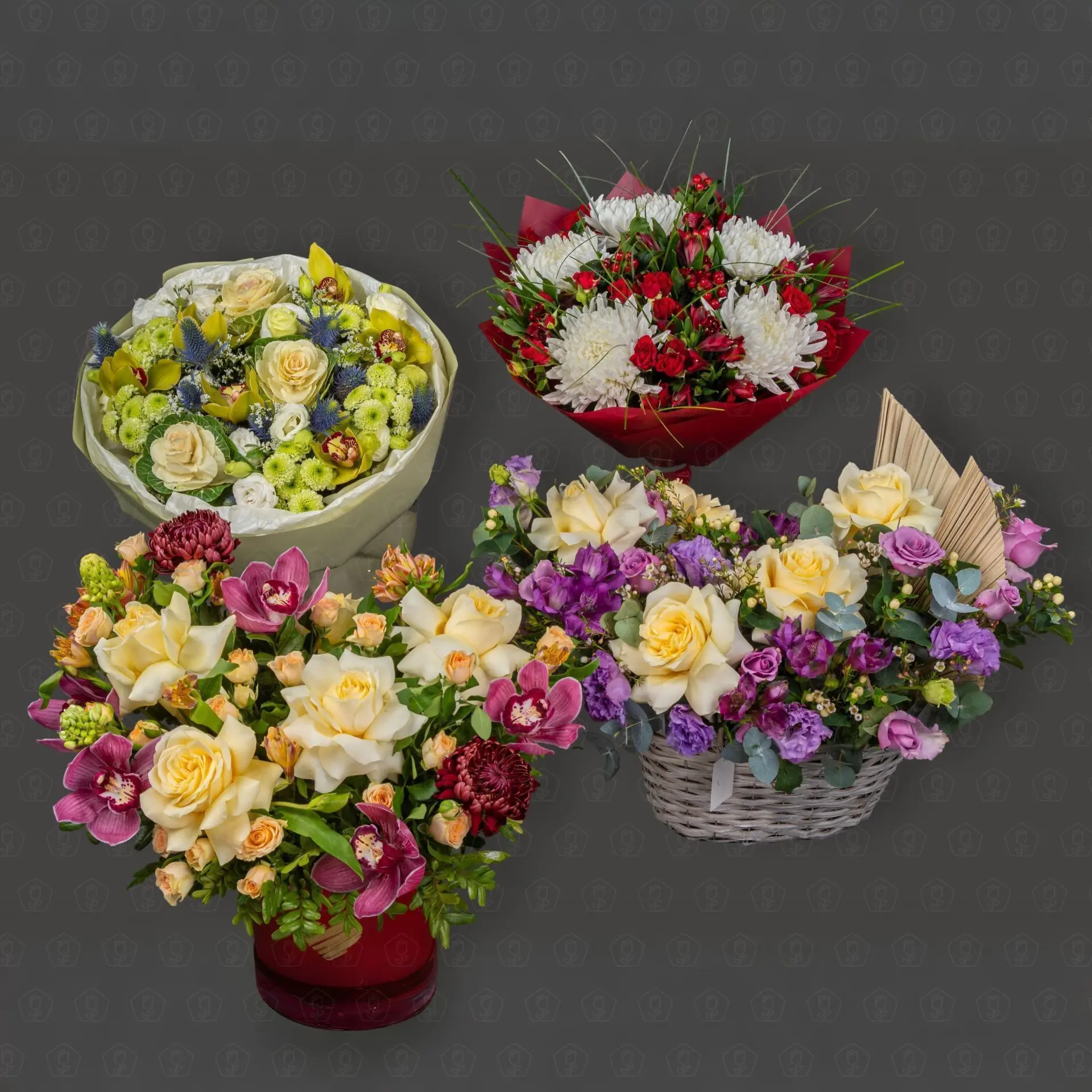 Готовые букеты