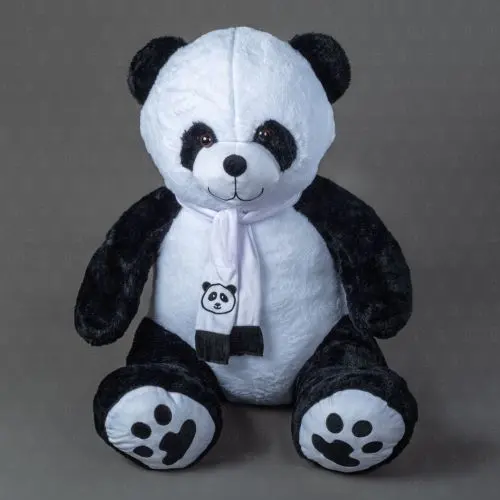 Мягкая игрушка "Панда в шарфе" 80 см. Мягкая игрушка "Панда в шарфе" 80 см.